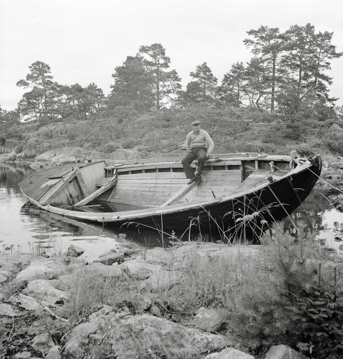 Storbåten Teresia av Tallholmen, ägare Gerhard Andersson.