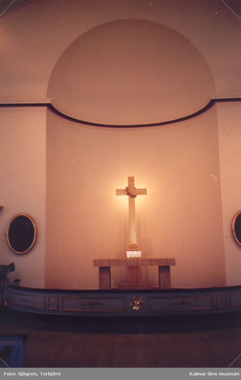 Koret i Gamleby kyrka.