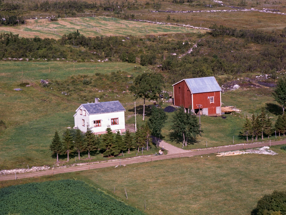 Flyfoto fra Godfjorden.