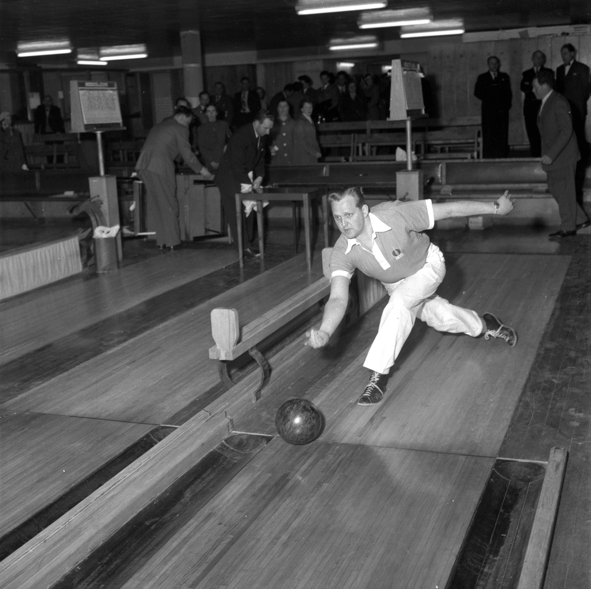 BSM i bowling.
Maj 1956.