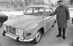 Presentasjon av årets nye modeller. Saab, VW Boble, Morris M