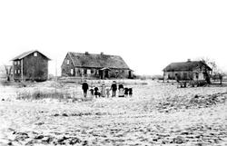 Gården Berg i Eidsberg, ca. 1920.