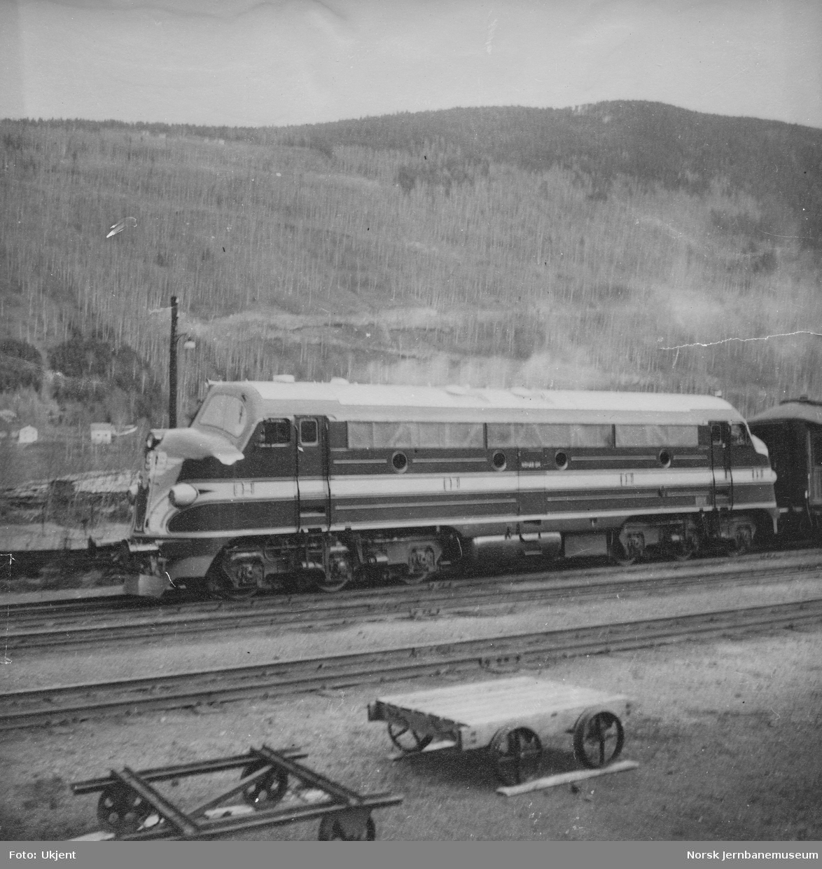 Innleid diesellokomotiv fra NOHAB, senere Di 3 602