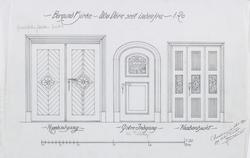 Borgund Kirke [Arbeidstegning]