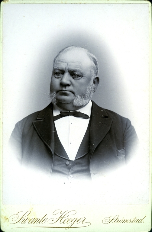 Porträtt av sjökapten Johan Kläth