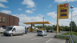 Uno X bensinstasjon Senterveien Vestby