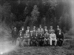 Bygging av kraftverket Nore 1 
Gruppebilde av jernbanearbei