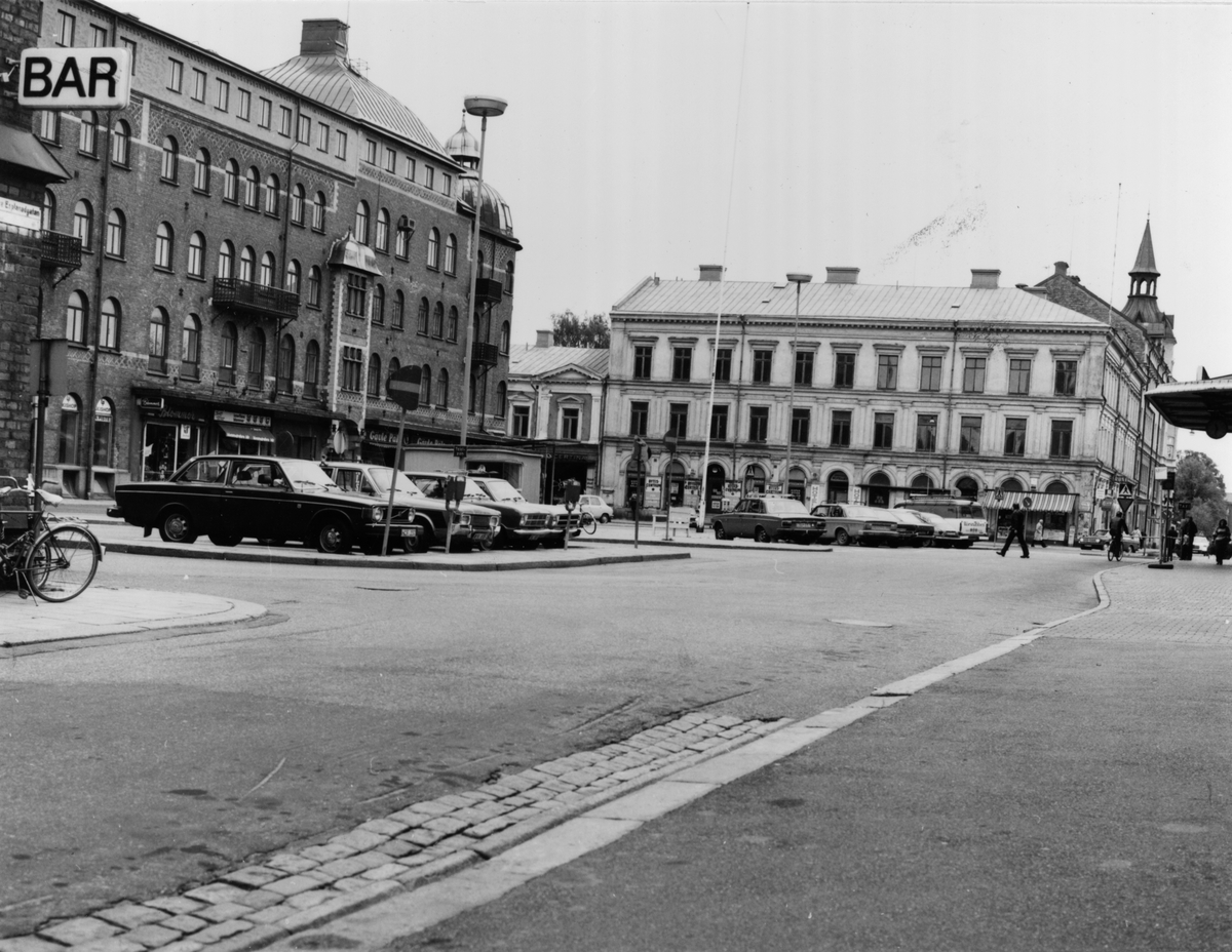 Gävle stad – Norr, Centralplan.
Kvarteret Gunstlingen till vänster, kvarteret Armfelt längst bort i bilden.
