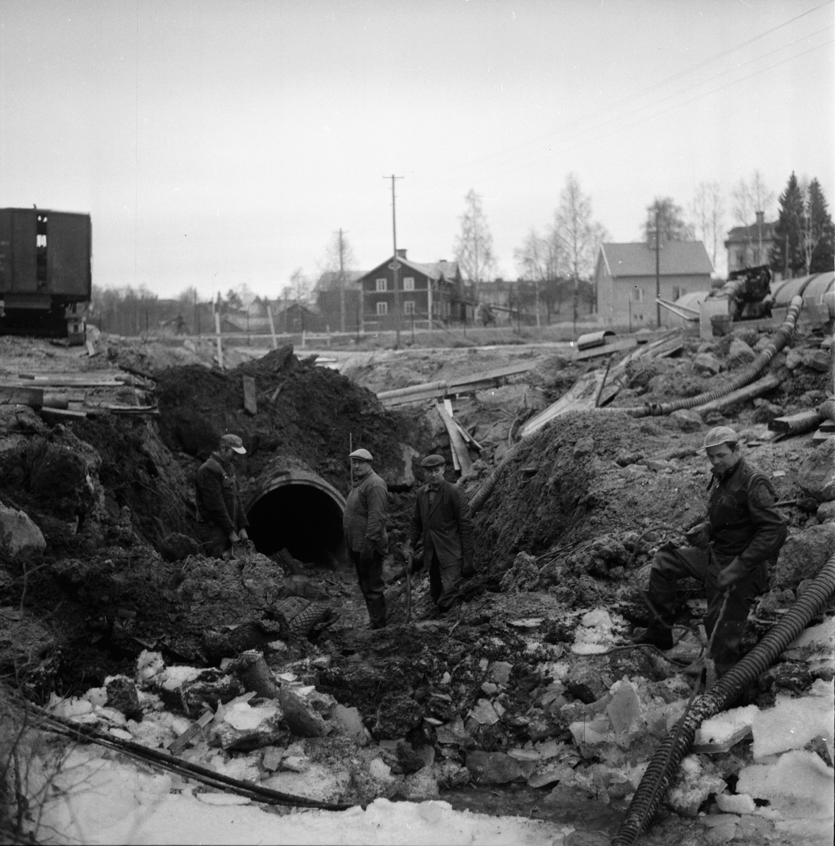 Grävar-Nisse m.fl.
Edsbyn 10/11 1956
