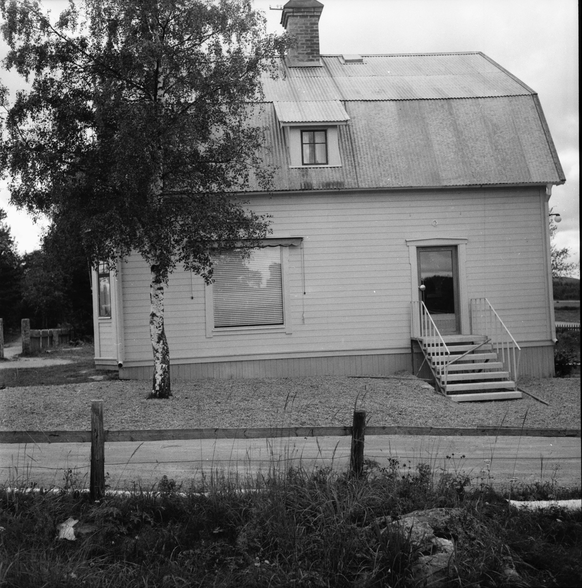 Affär som renoverats.
Hässja augusti 1956