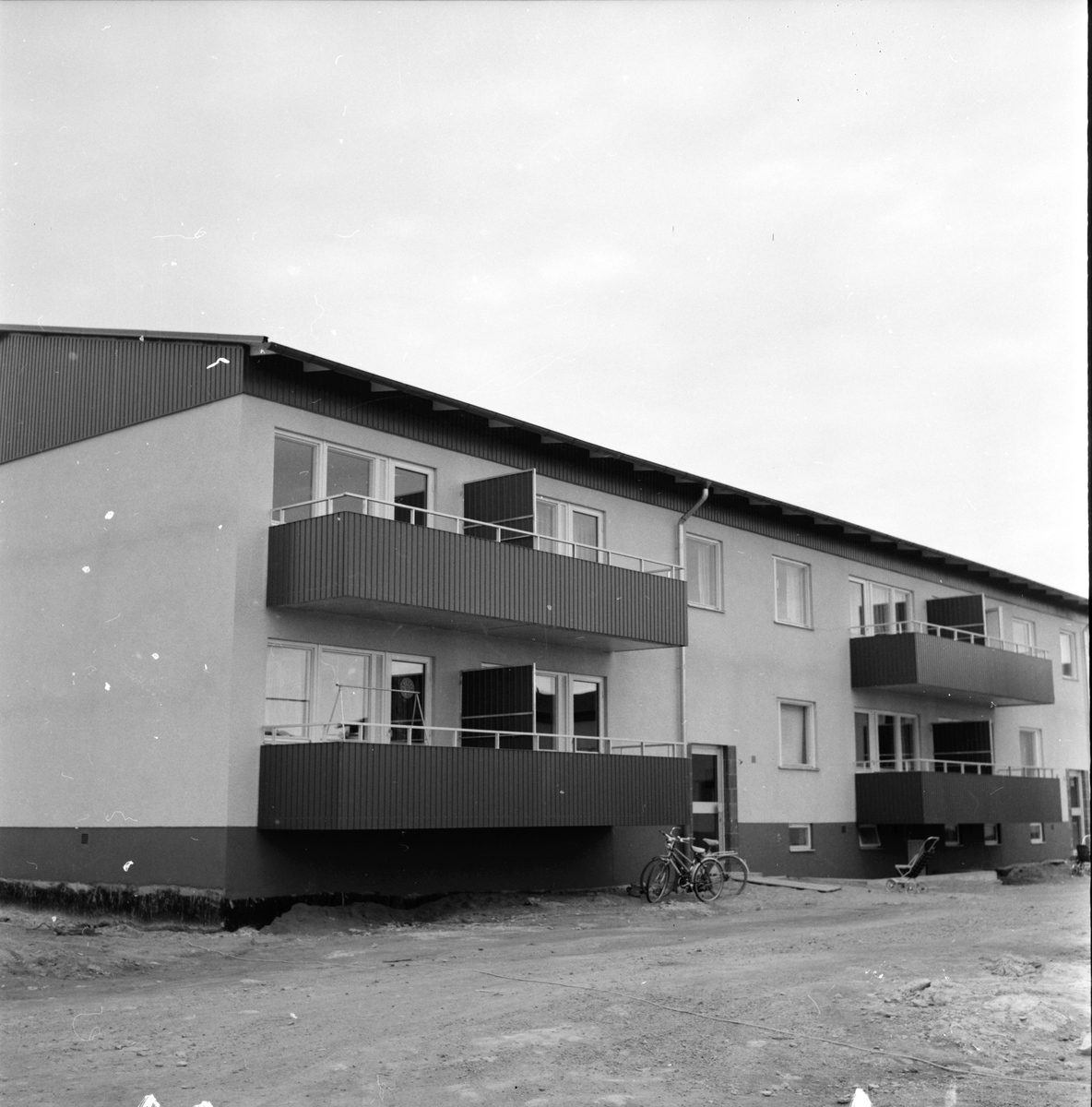 Arbrå,
Nybygge i kv. Åsparken,
Oktober 1971