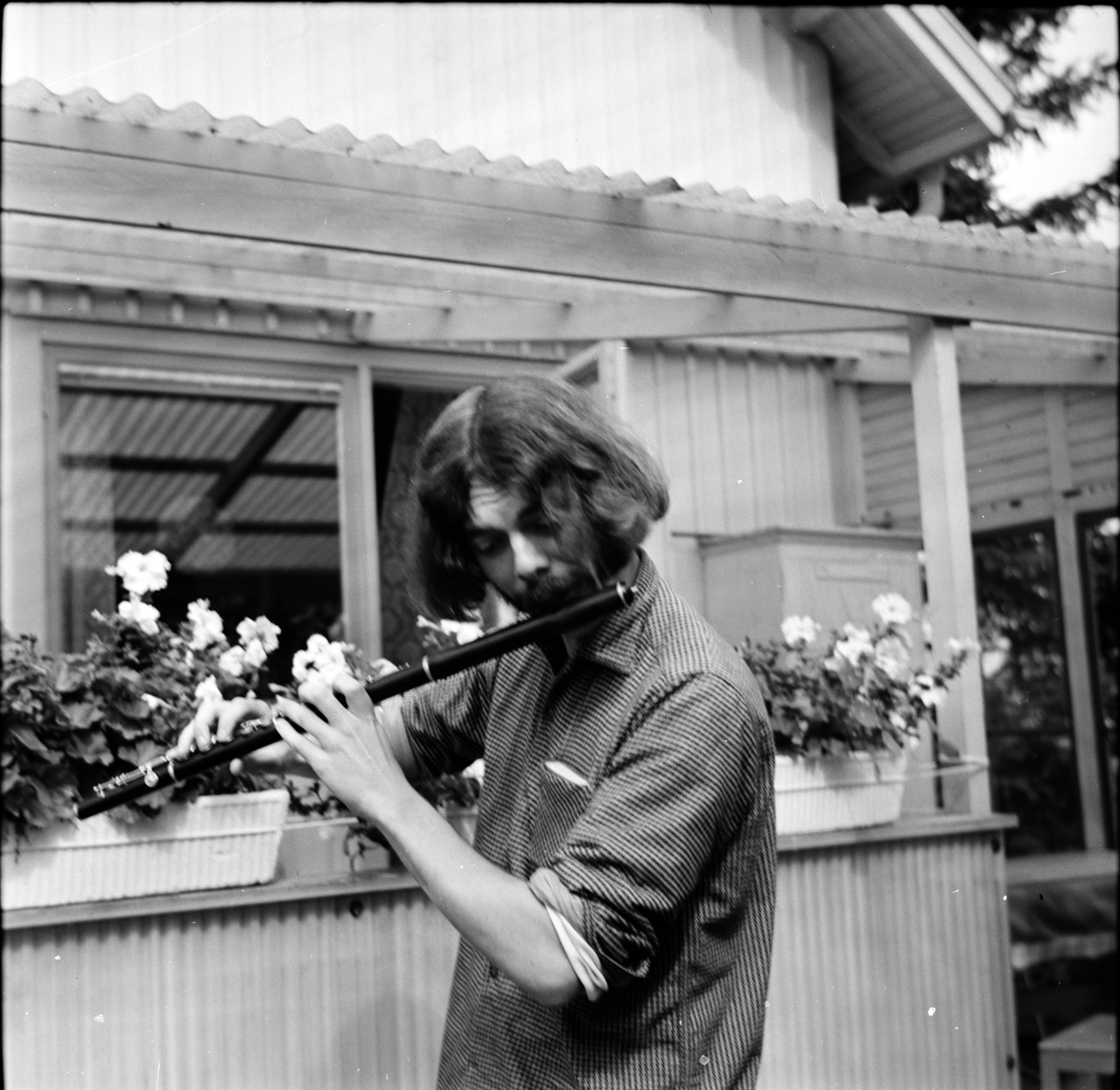 Arbrå,
Amerikanen Martin Lund,
Seattle,
Augusti 1971