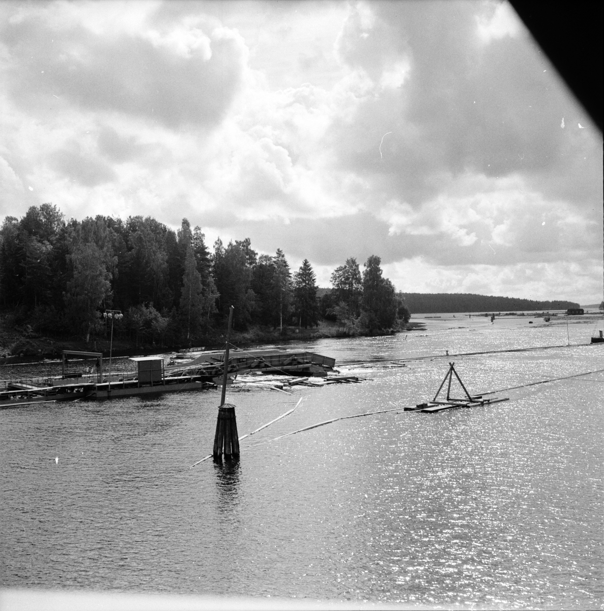 Flottning,
Landafors-Bergvik,
6 Juli 1965