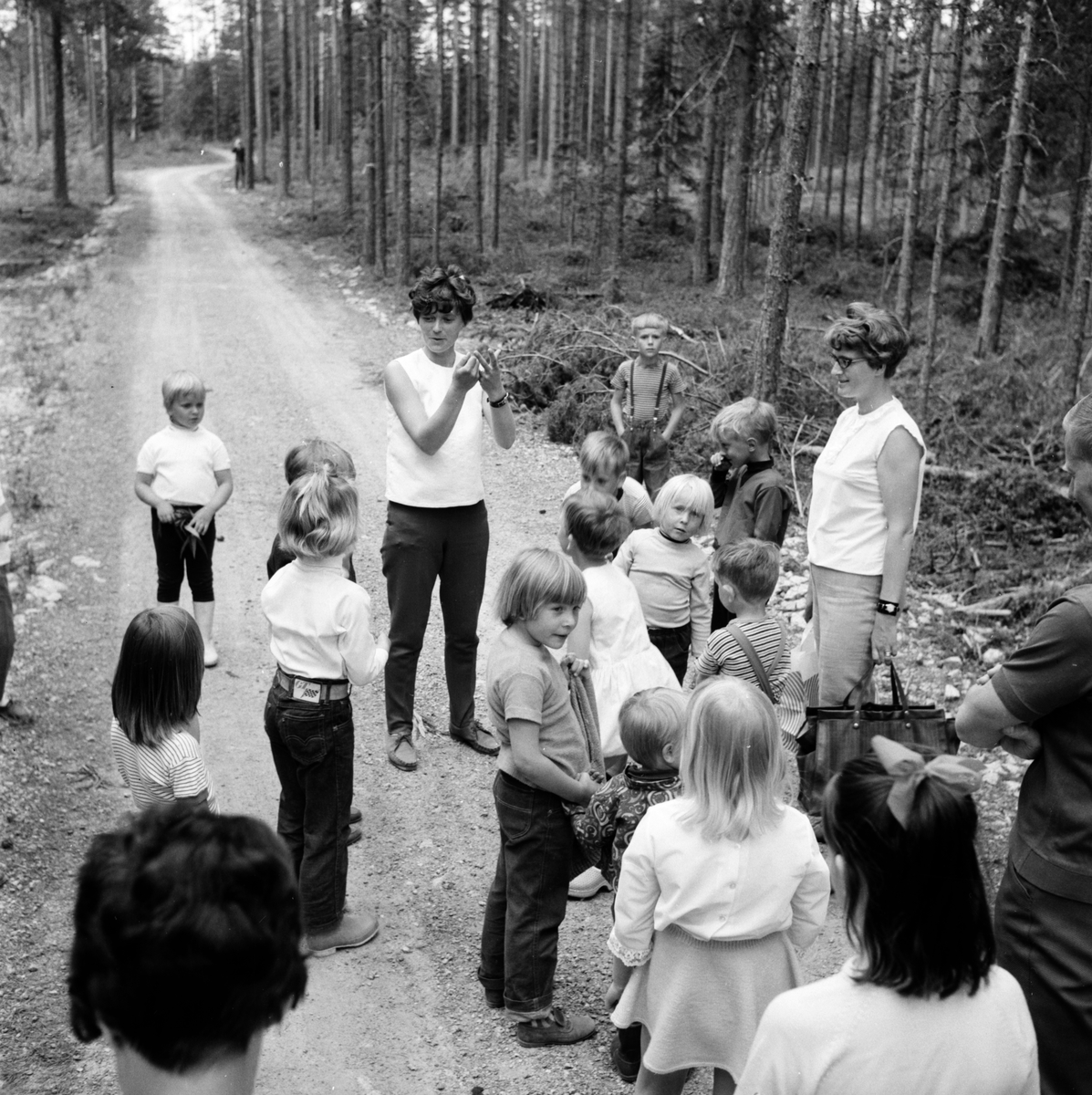 Arbrå,
Skogsmulleavslutning,
Juni 1969