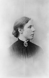 Portrett av kvinne - Klara Johannesdatter Müller (født 1867 