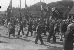 17. mai feiring i Notodden sentrum 1931