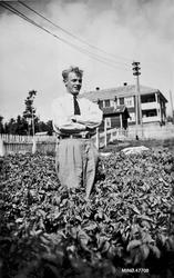 Ei av brakkene på Verket. Nedenfor hus nr. 7. Magnar Moseng 