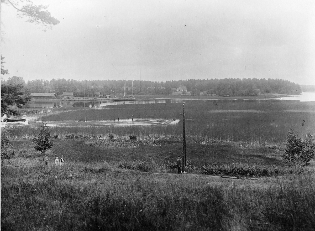Ramnäs Bruk, Västmanland, omkring 1900.