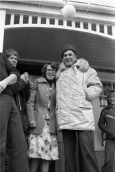 Filmregisøren Ingmar Bergmann og skuespillerinnen Liv Ullman