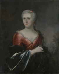 Margrethe Norup, gift Moss [portrett]