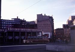 Hotell Vikings nybygg og Nygata fra Jernbanetorget.