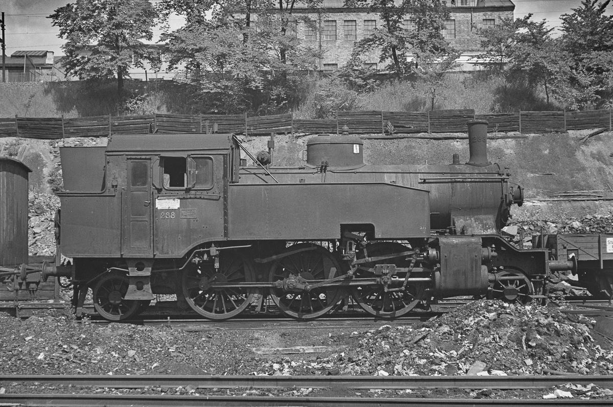 Damplokomotiv type 32anr. 288 i Lodalen i Oslo.