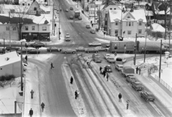 Storo-krysset. Februar 1978