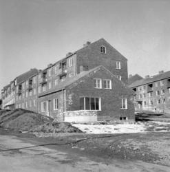 Sogn, Studentbyen under bygging. April 1952