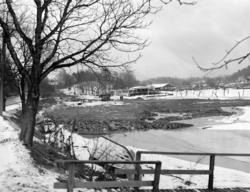 Sjølyst småbåthavn.Mars 1955