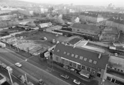 Sandaker. Saneringsområde mellom Toftesgate og Åsengata. Jan