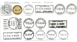 Stempelkatalog  8226 Straumen, Sørfold kommune, Nordland
(S
