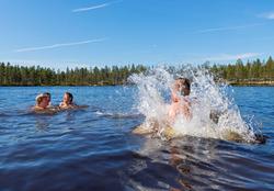 Bilder fra Blokkodden Villmarksmuseum ved Drevsjøen i Engerd