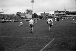 Kvartfinale mellom Fredrikstad-Molde 31.08.1968. Molde tapte