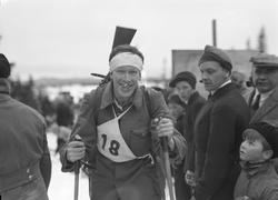 Militært langrenn med skyting. Startnummer 18 - Soldat Reida