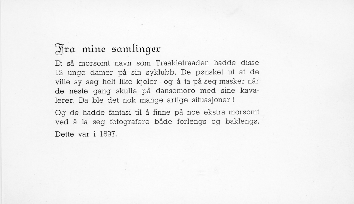 Syforeningen "Traakletraaden"