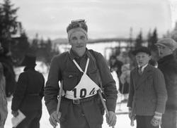 Militært langrenn med skyting. Nr. 104 Soldat Martin Resell