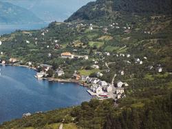 Flyfoto, Opedal, Lofthus, Eidnes, Helleland