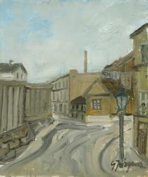 Vinkelgata, Vika [Oljemaleri]