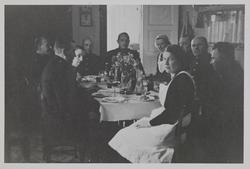 Vaktens middag på Sundby gård den 23. desember 1936