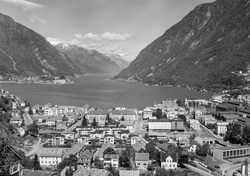 Oversikt, Odda sentrum, Krikken, Bygda, Bakka, Odda rådhus, 