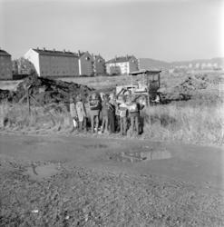 Valle- Hovin: Sterten på å lage den kunstfrosne banen. Oktob