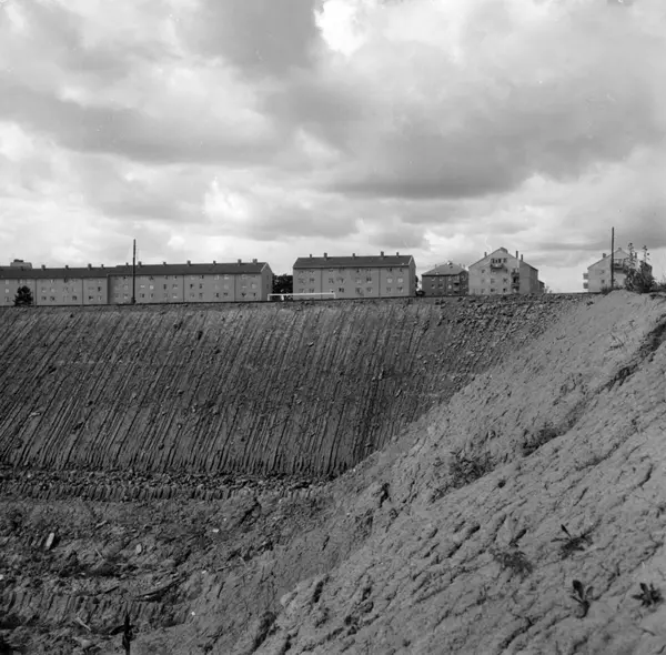 Valle- Hovin: Her skal det bygges et idrettsanlegg. Oktober 