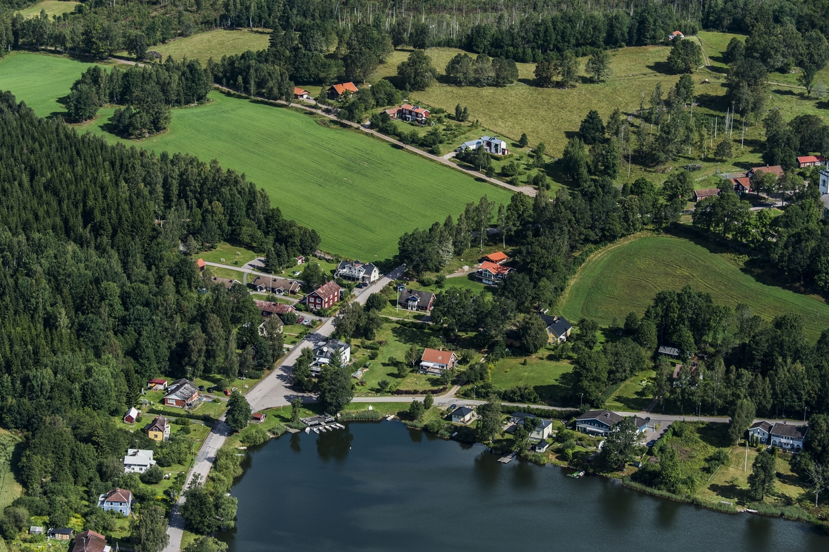 Flygfoto över Skirö i Vetlanda kommun.
