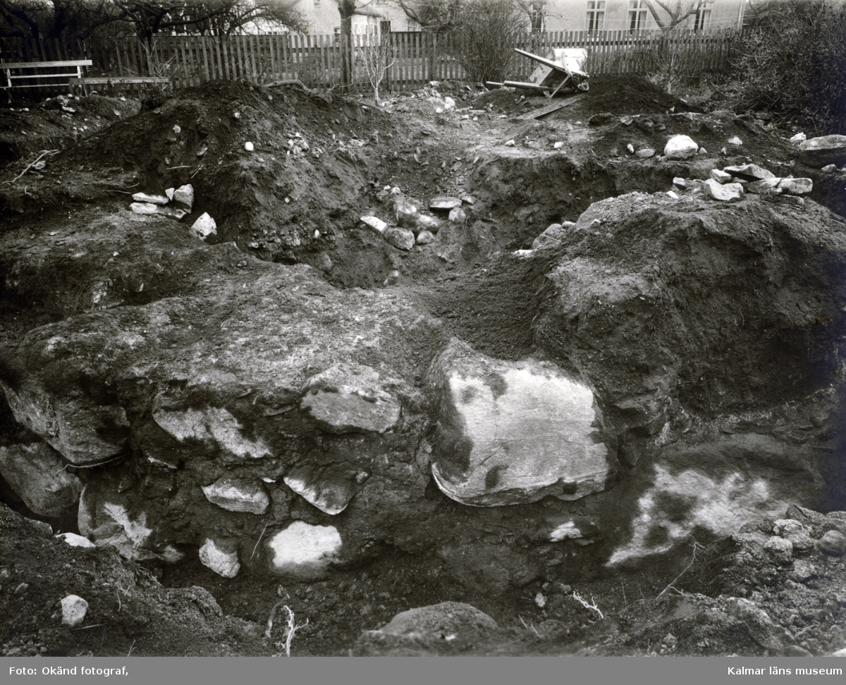 Arkeologisk utgrävning i kvarteret Aspen.