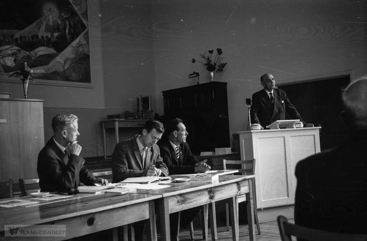 "NB landsmøte 1961"."Norges birøkterlag".Rauma Ungdomsskole..