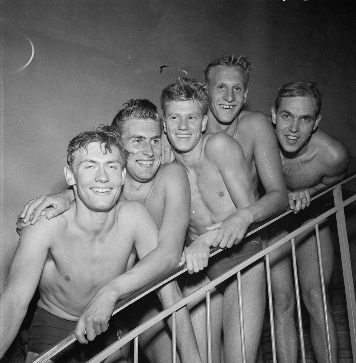 Simning, Uppsala 1953