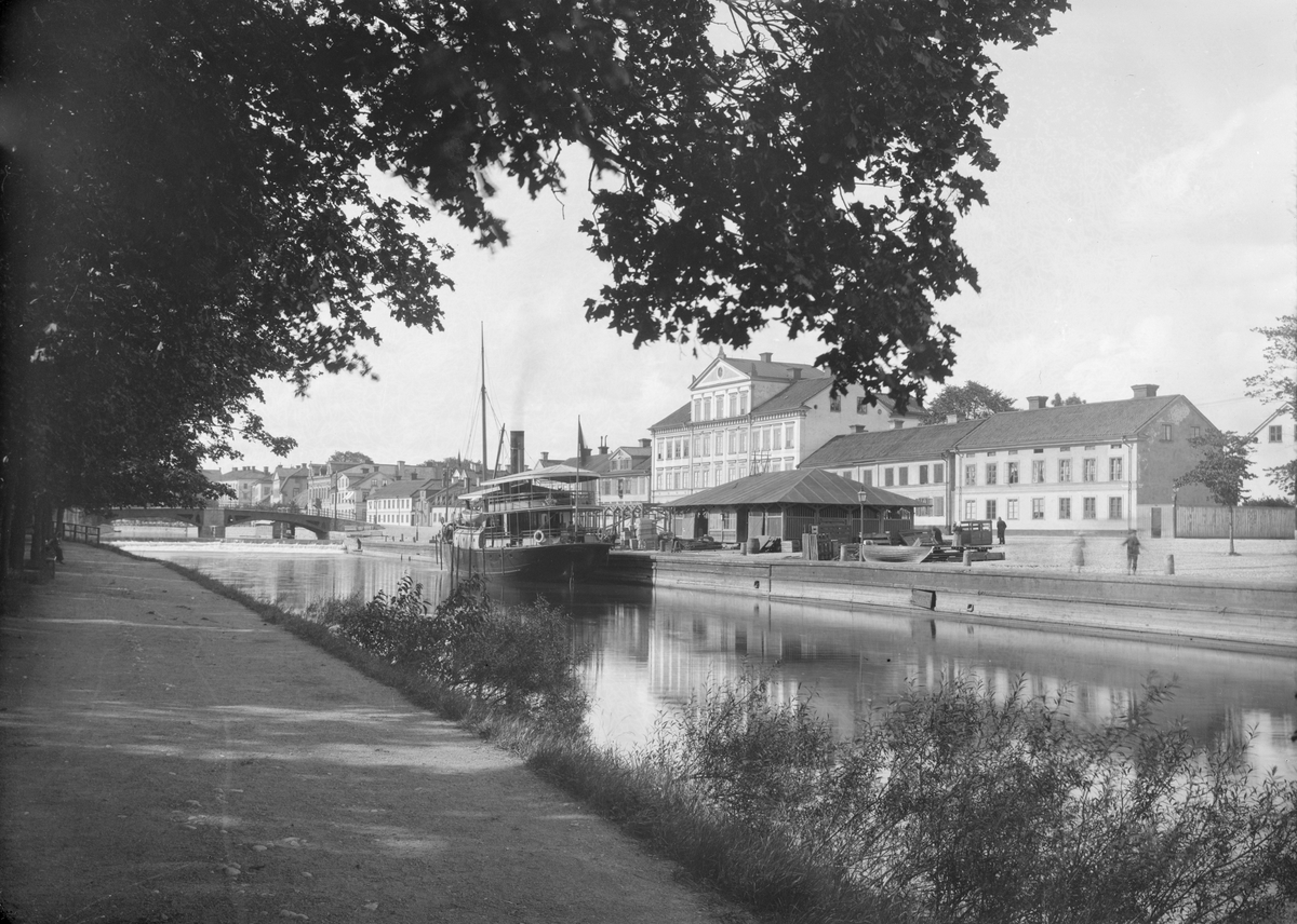 Hamnen, Uppsala 14 juli 1889