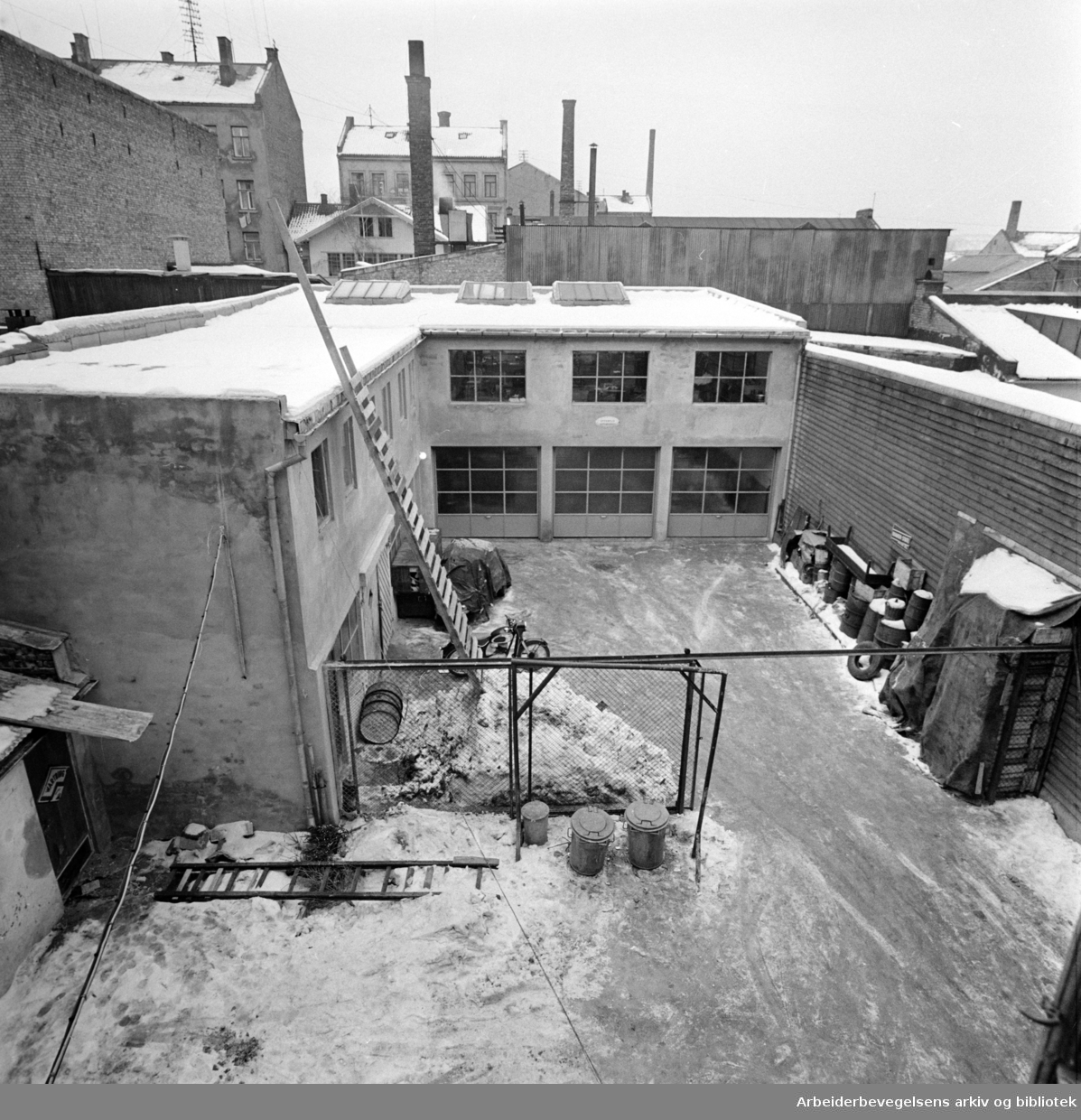 Københavngata 15. Februar 1961