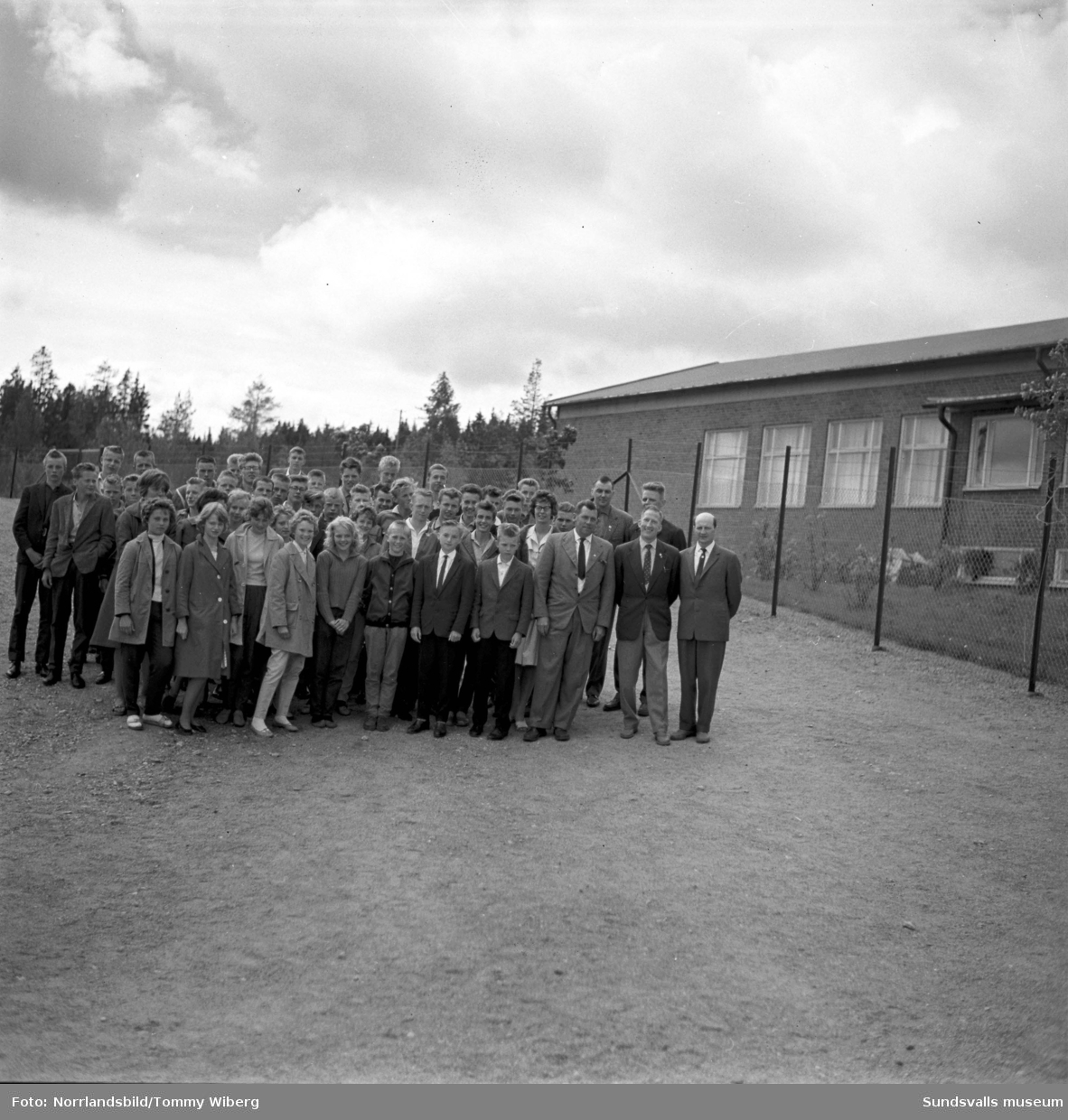 Ungdomsläger på Kusten, Stockvik, sommaren 1960.
