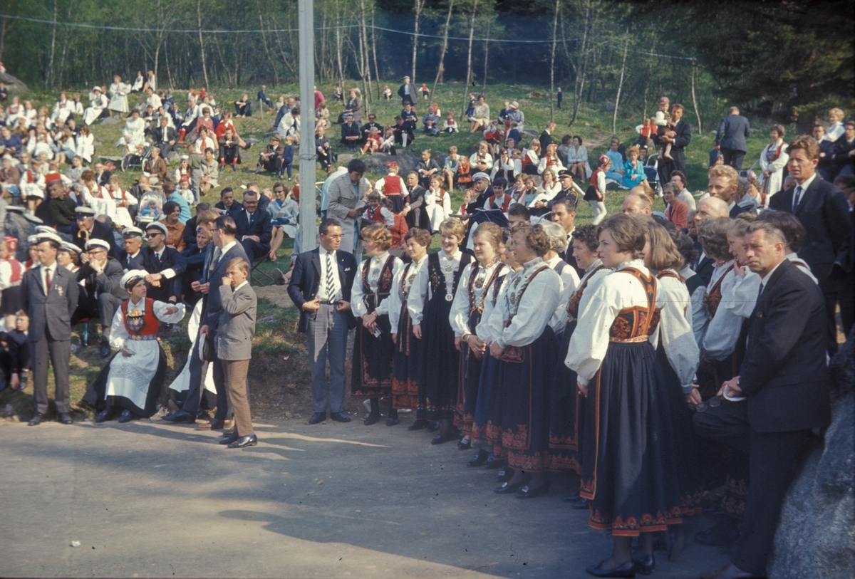 Noregs Ungdomslag sitt landsstemne 1967 i Hovden.